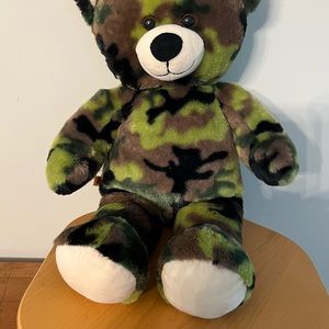 Build a bear camouflage bear